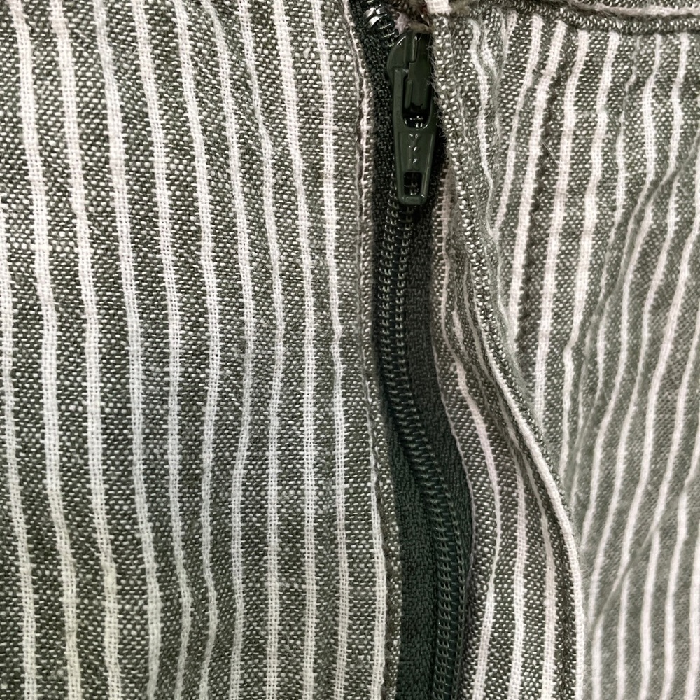 Anthropologie pants Seashore Linen Blend Striped - Picture 10 of 12
